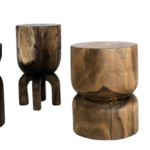 stump side table